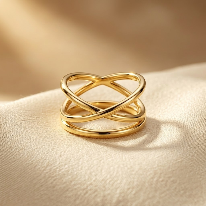 Anel Minimalista Dourado