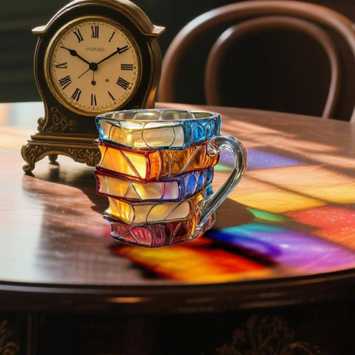 3D Reading Happiness Mug – Handmade Original