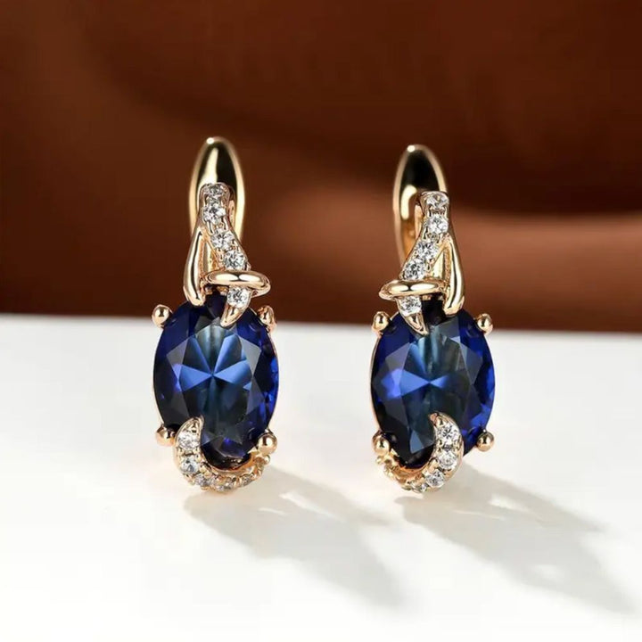 Brincos Royal Midnight Drop